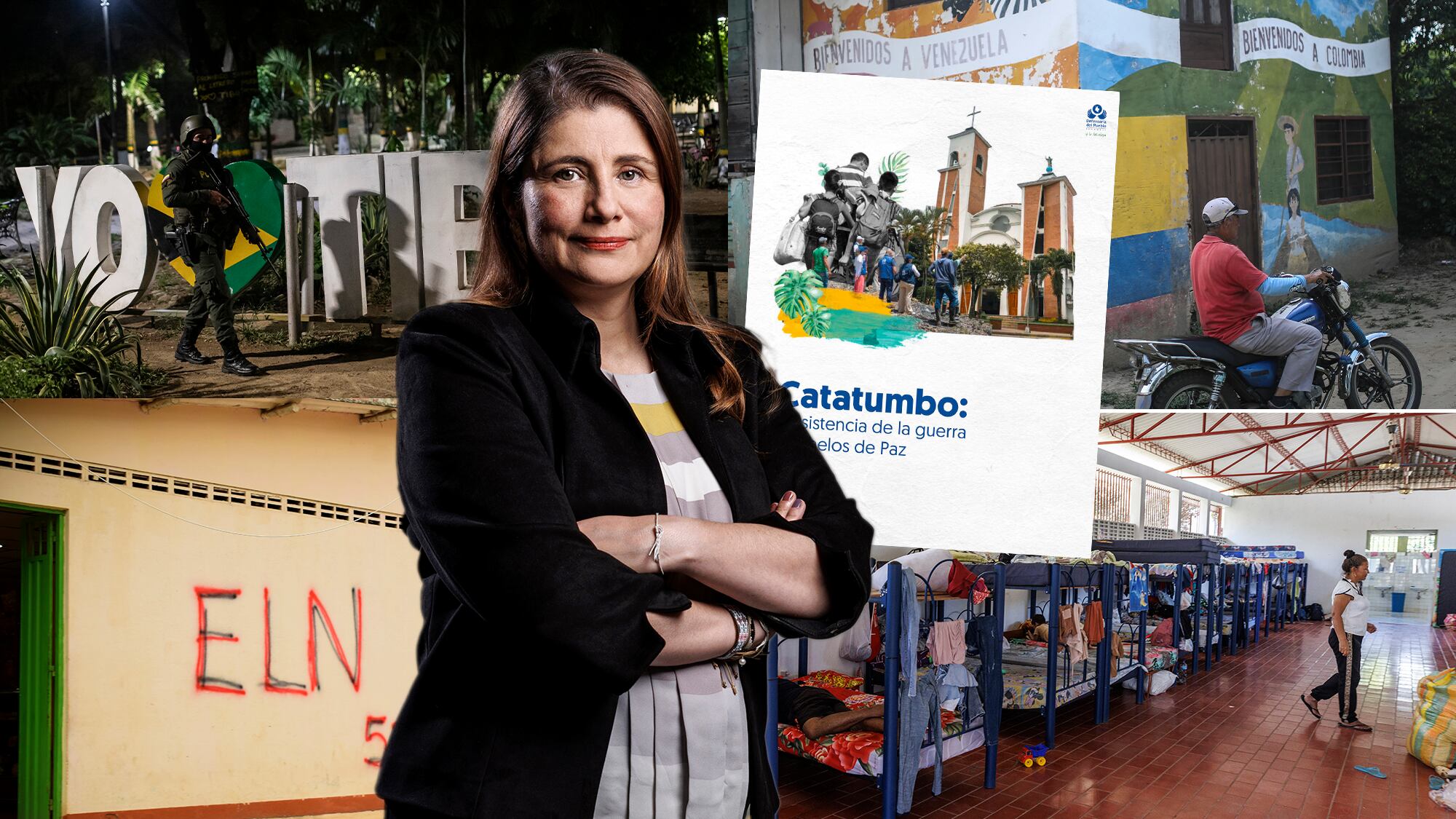 Iris Marín Ortiz. Defensora del Pueblo. Informe Catatumbo