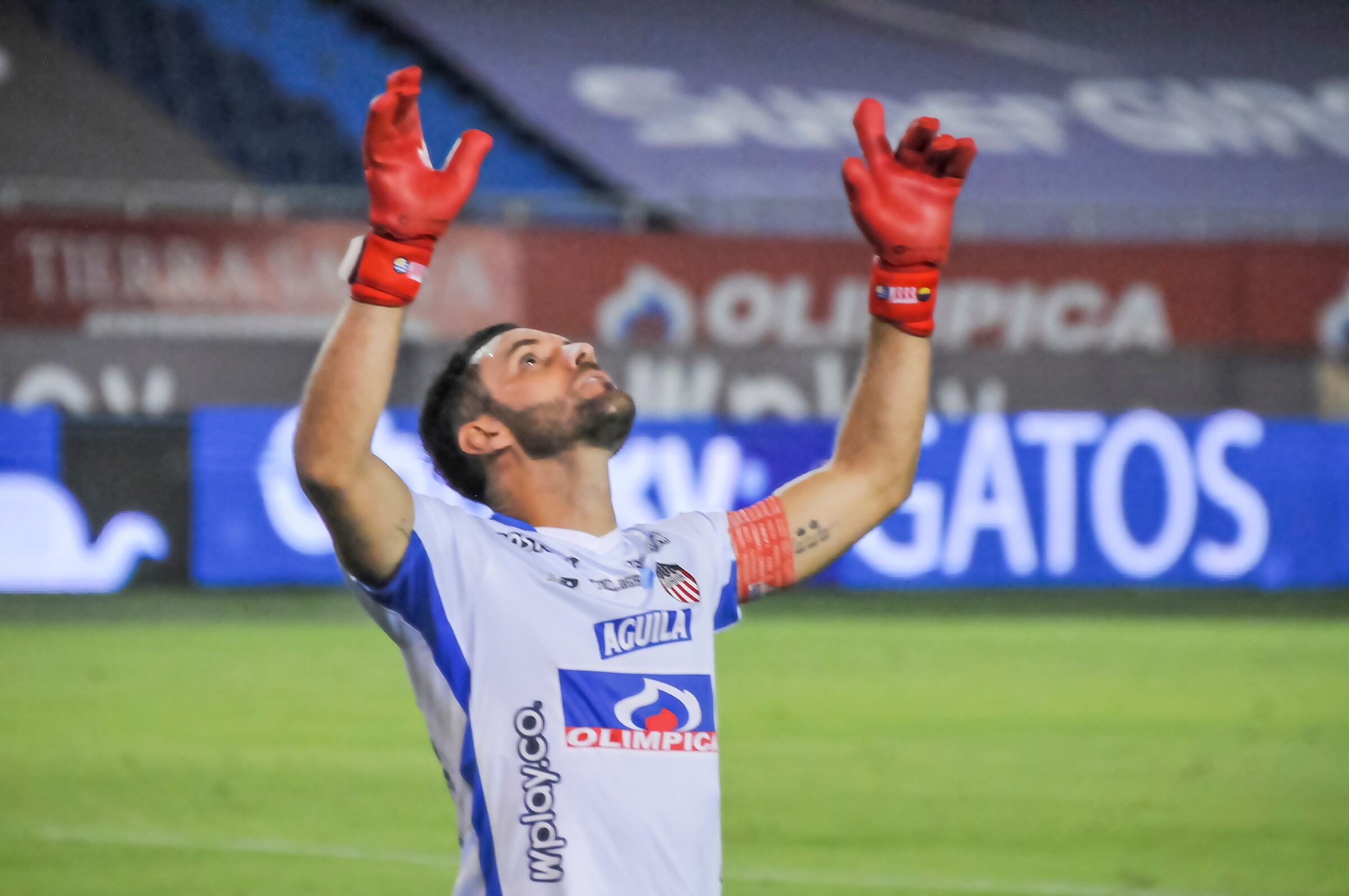 Sebastián Viera, portero del Junior.