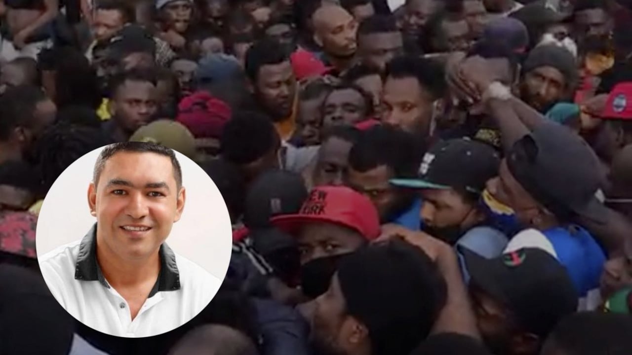 El alcalde de Necoclí, Jorge Tobón, pide ayuda al Gobierno Nacional para atender a más de 10.000 migrantes que se agolpan en su municipio.