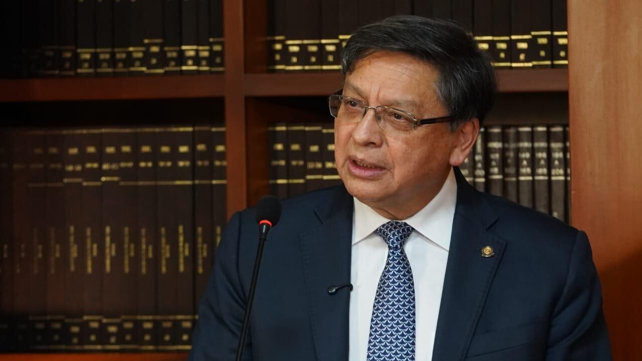 Magistrado Jorge Enrique Ibáñez Najar, presidente de la Corte Constitucional.