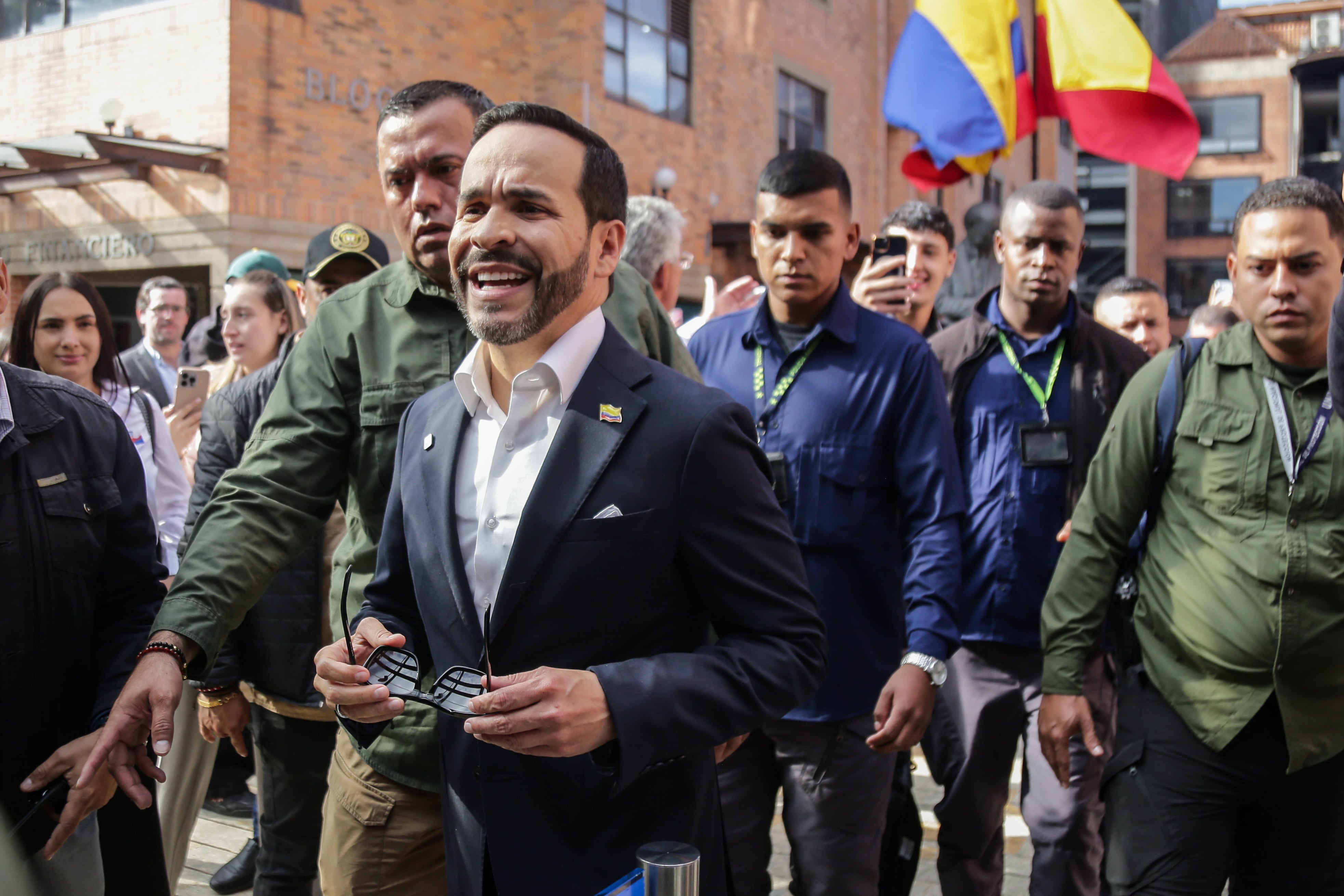 Abelardo de la Espriella, candidato presidencial.