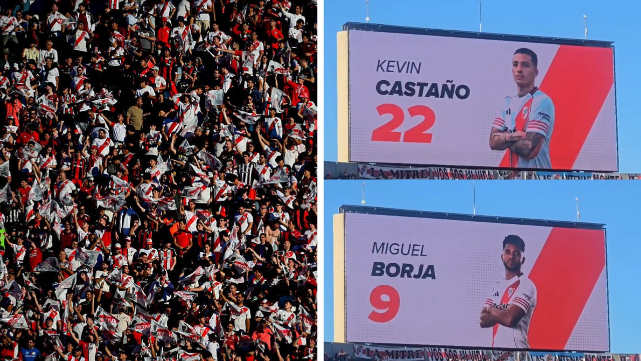 Los hinchas no ocultaron su molestia y Castaño y Borja fueron los más cuestionados.