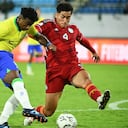 Colombia fracasó ante Brasil.