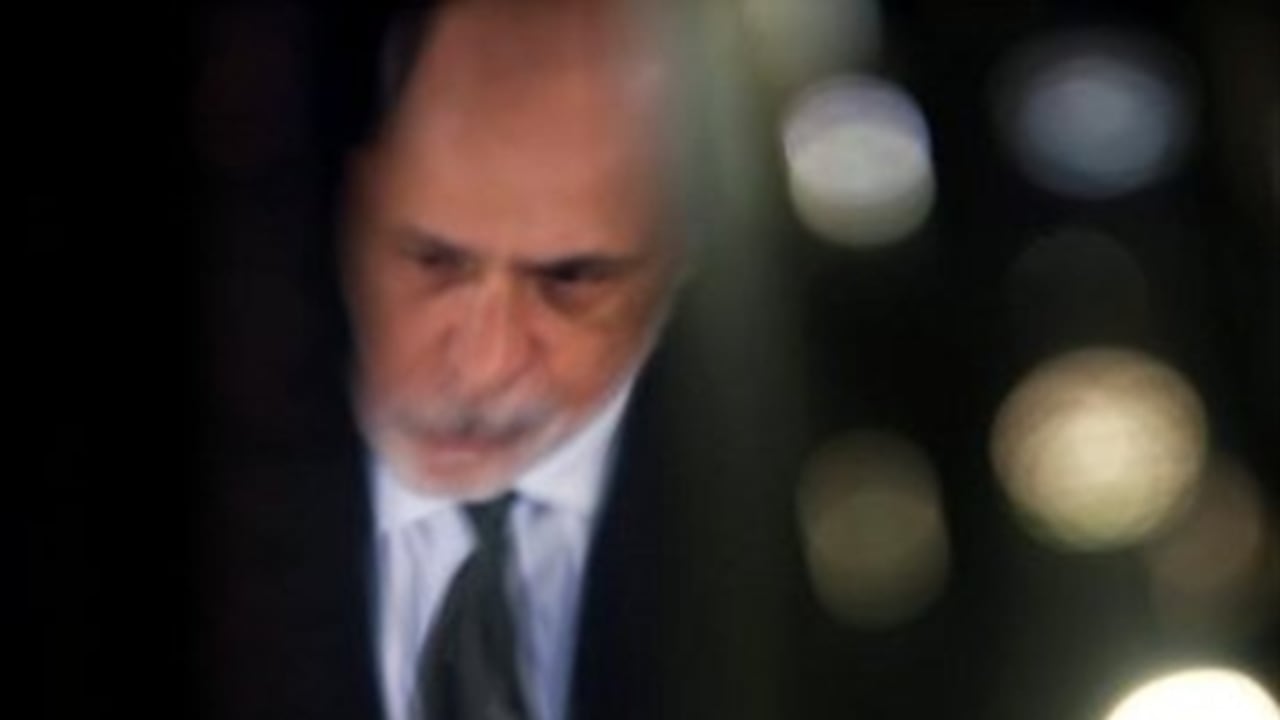 Presidente de la Reserva Federal, Ben Bernanke.