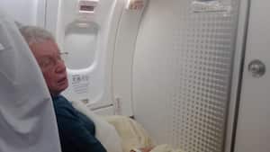 Ramiro Suárez avión
Foto Inpec