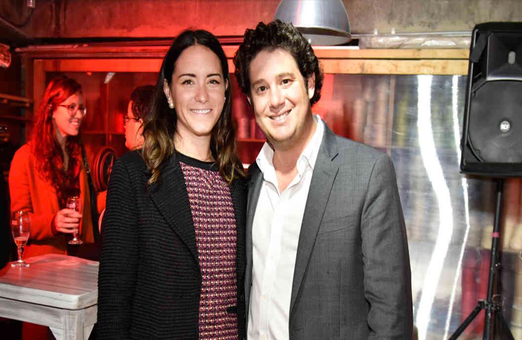 Clarita Mishaan y Moris Mishaan.