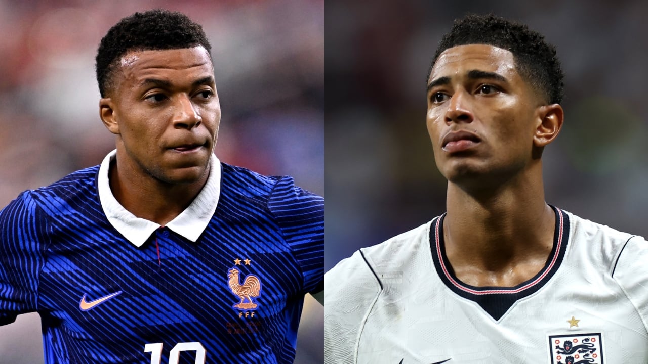 Kylian Mbappé y Jude Bellingham.