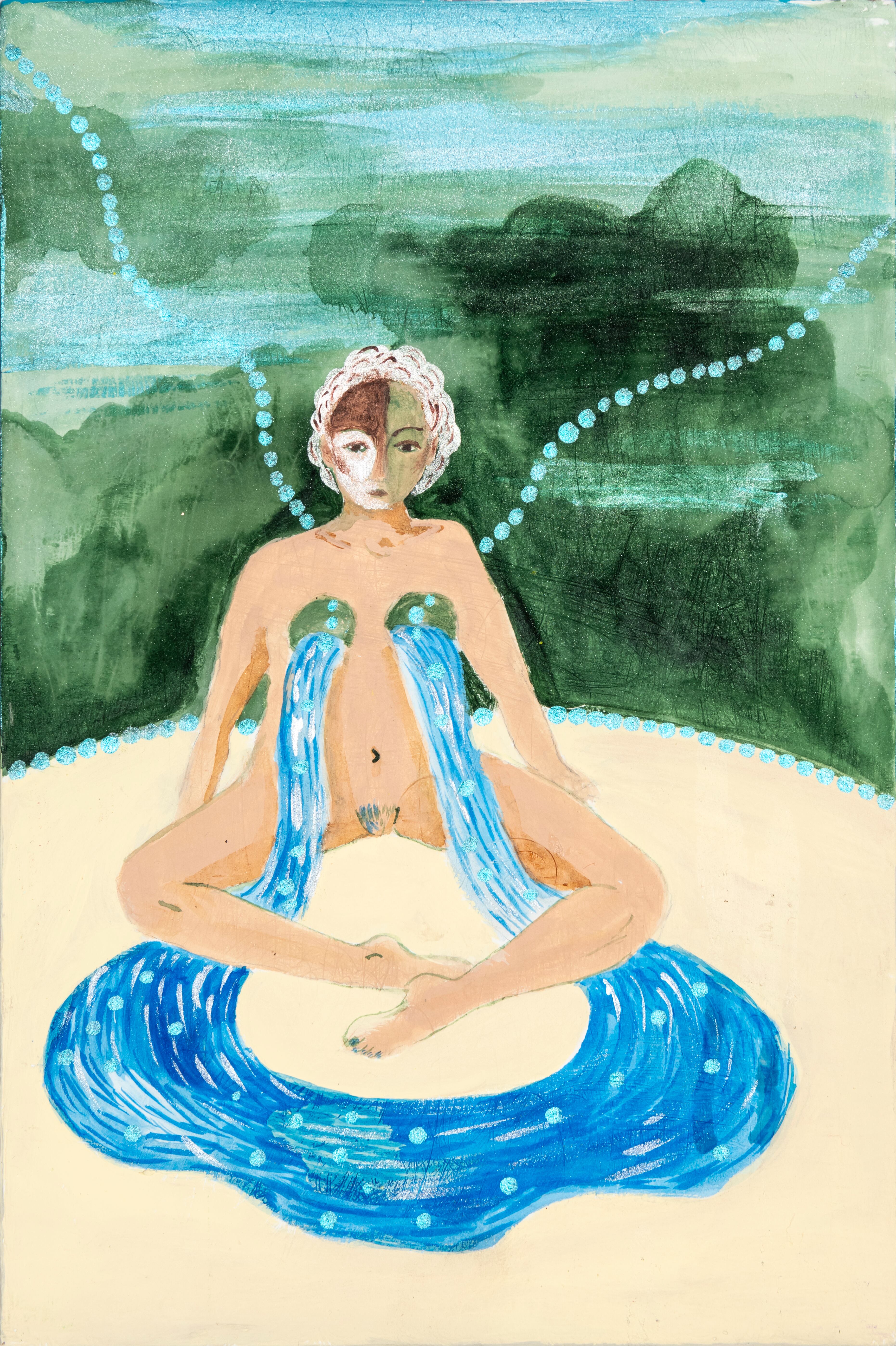 "En sus senos lo que hay son huecos, y por esos huecos pasa la vida, el agua, el aire, el fuego, crecen plantas, la atraviesan las aves y los rayos del sol.", nos dice Luz Lizarazo sobre sus Ágatas, que estarán en Malta hasta el 31 de mayo.