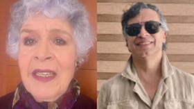 María Margarita Giraldo y Gustavo Petro
