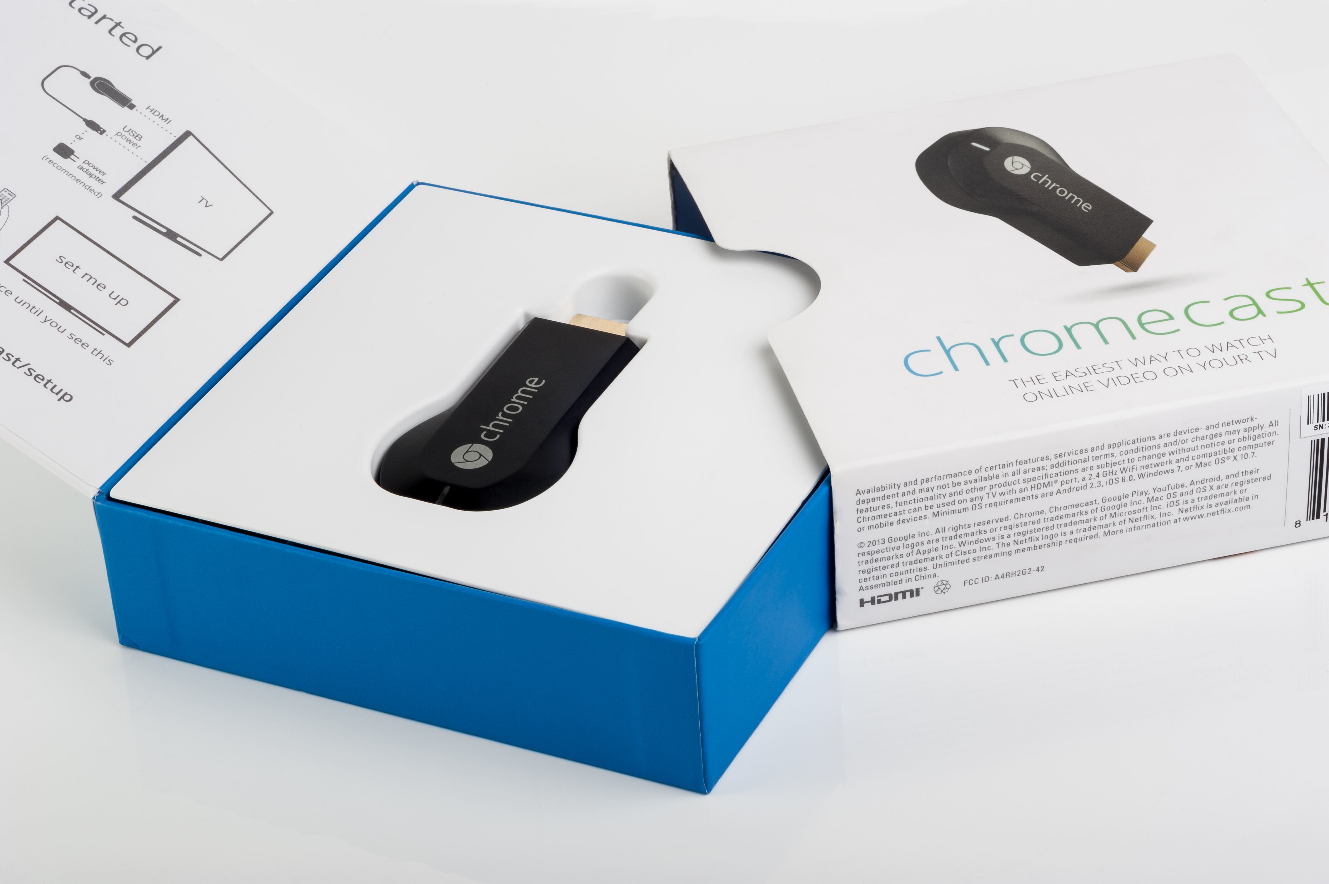 Chromecast es un dispositivo de transmisión de medios desarrollado por Google.