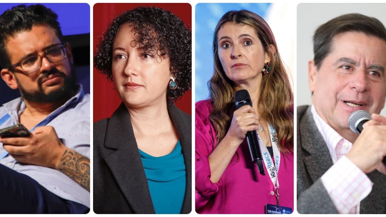 Inti Asprilla, Isabel Cristina Zuleta, Paloma Valencia y Juan Fernando Cristo.