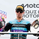 David Alonso alcanzó un nuevo podio en Moto2 tras magistral carrera en el circuito de Algarve, Portugal.