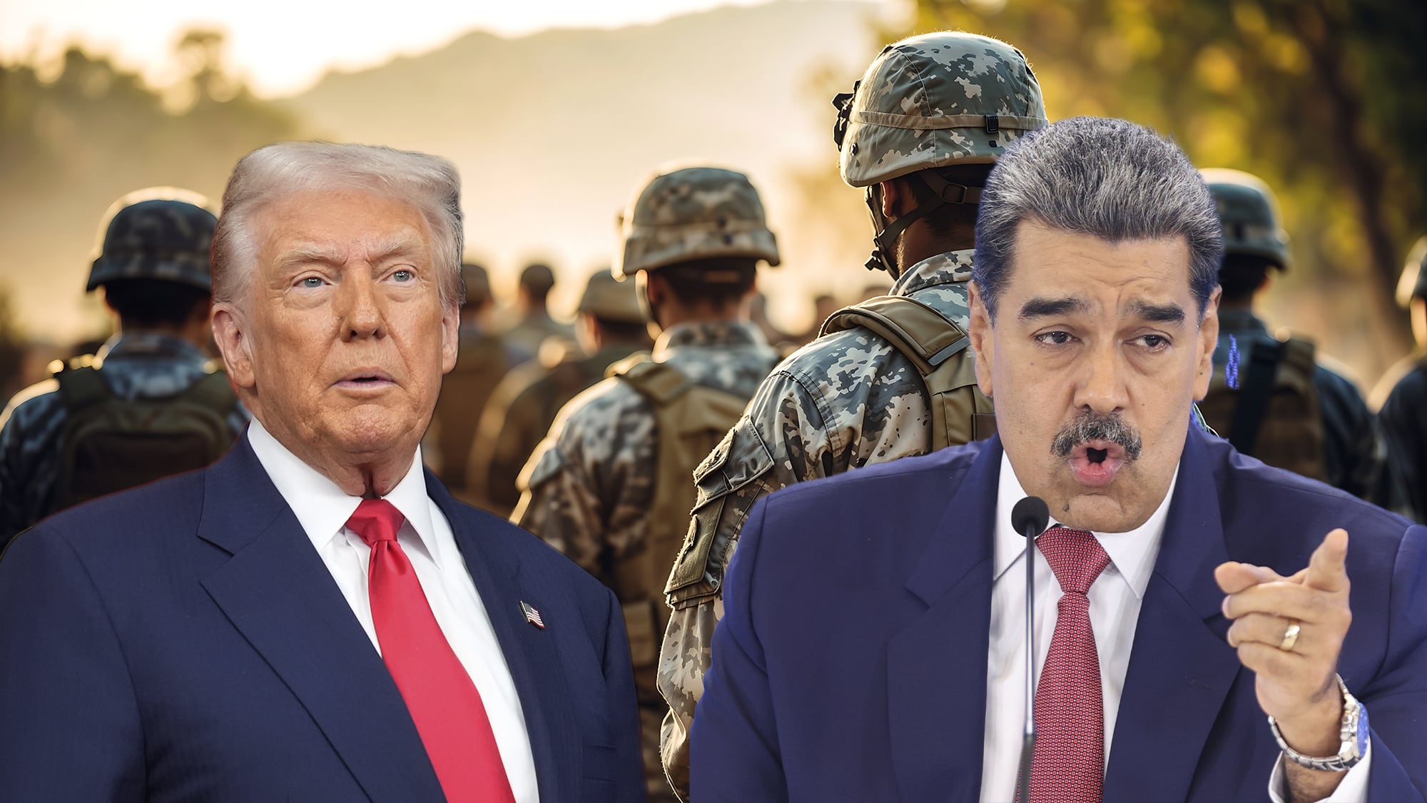Donald Trump Nicolás Maduro