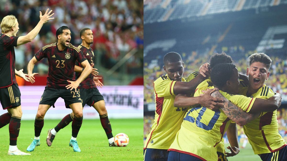 Alemania y Colombia no se enfrentan desde el año 2006. Foto 1: AFP. Foto 2: Getty Images.