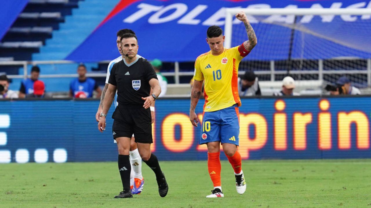Colombia vs. Argentina.