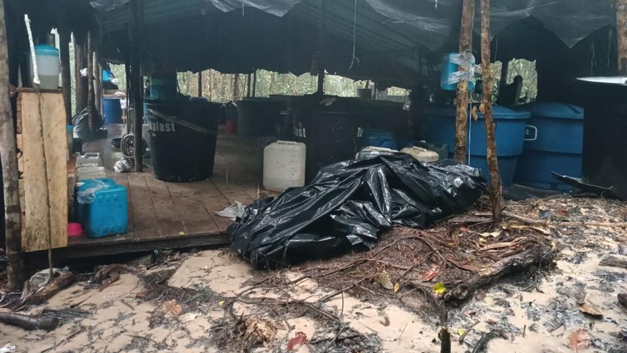 Destruyen laboratorio de coca avalado en 8.000 millones de pesos en Caquetá