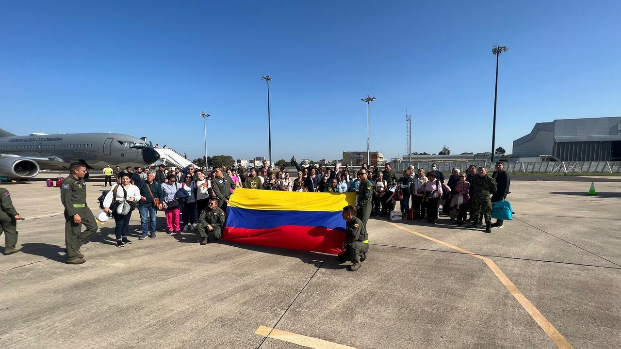 Colombianos que venían de Israel ya están en Portugal.