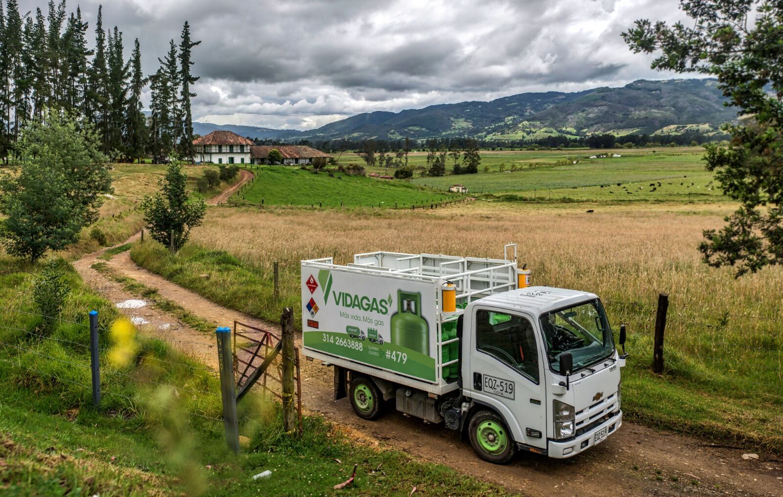 Gas en cilindros llega a regiones más apartadas del país, donde no hay tubería