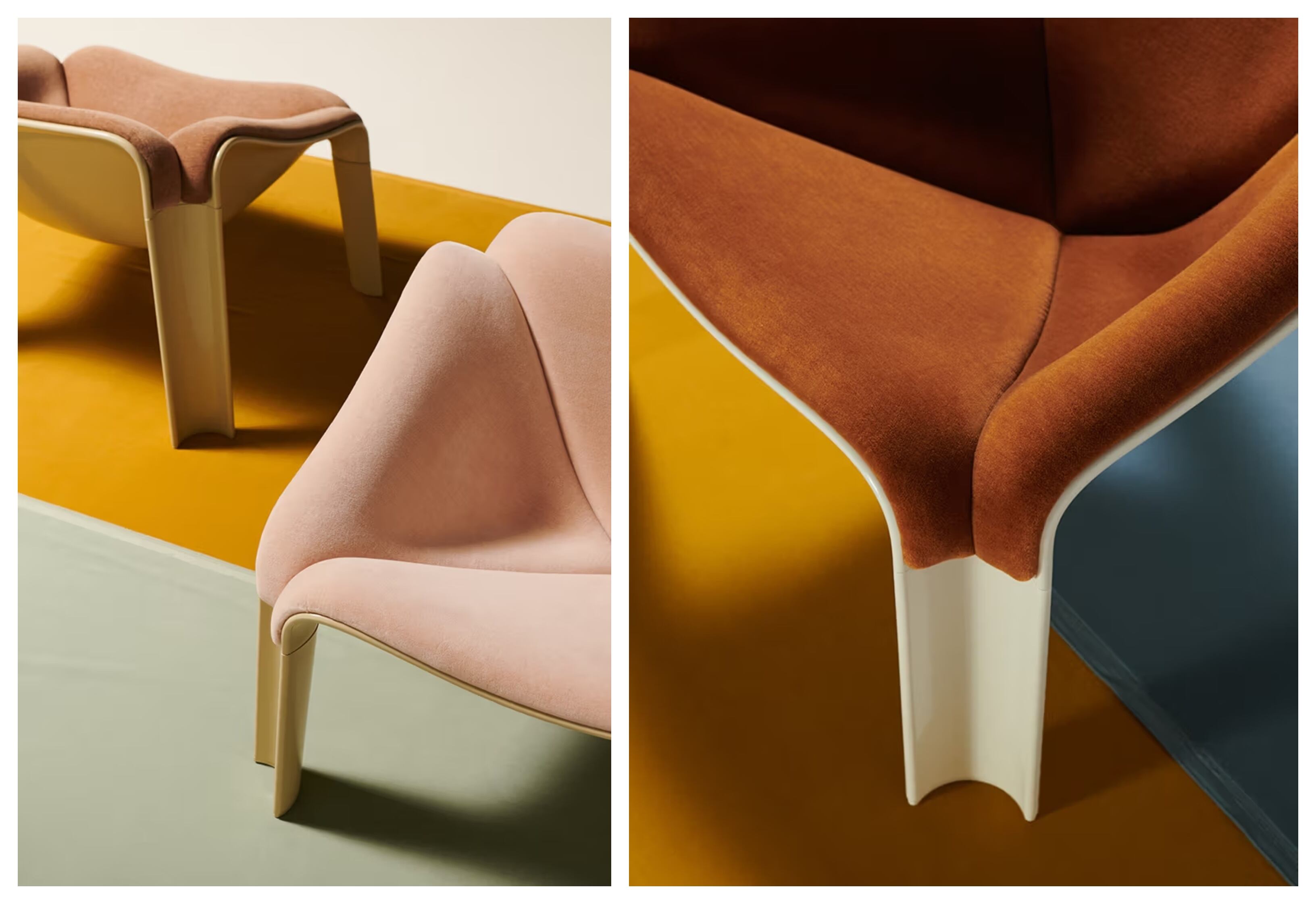 Cada una de estas variantes es casi una pieza de arte funcional, más cercana a la escultura que al mobiliario convencional.