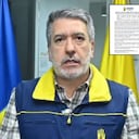 David Santiago Tamayo, director general de la UNGRD. La entidad anunció la fecha del Simulacro Nacional de Respuesta a Emergencias 2026, que se realizará el 21 de octubre en todo el país.