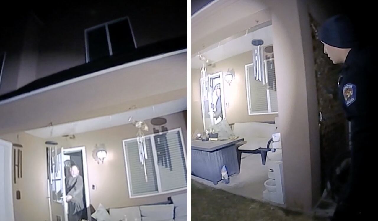 Según los videos, se pudo ver que el hombre los amenazó con un arma de fuego.