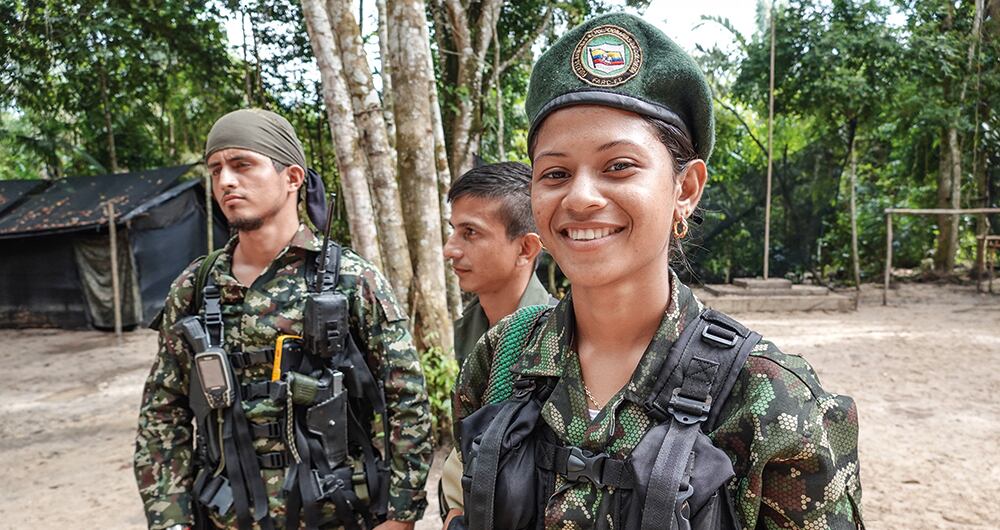  “Tenemos un reglamento y es como la Biblia para los cristianos. Es lo que nos rige a nosotros”, explica la mano derecha del comandante. 
