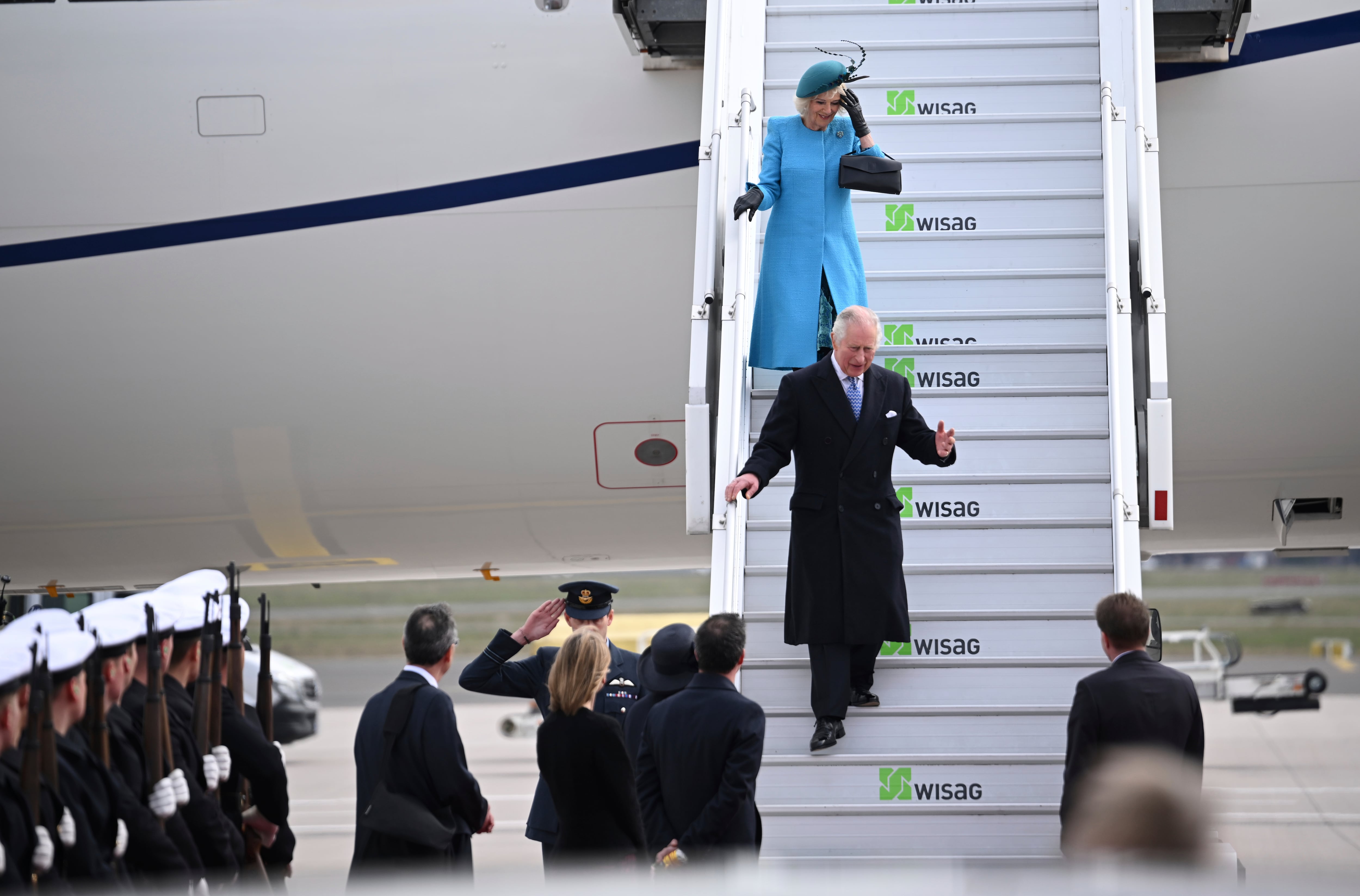 Rey Carlos III de Gran Bretaña y Camila, la reina consorte