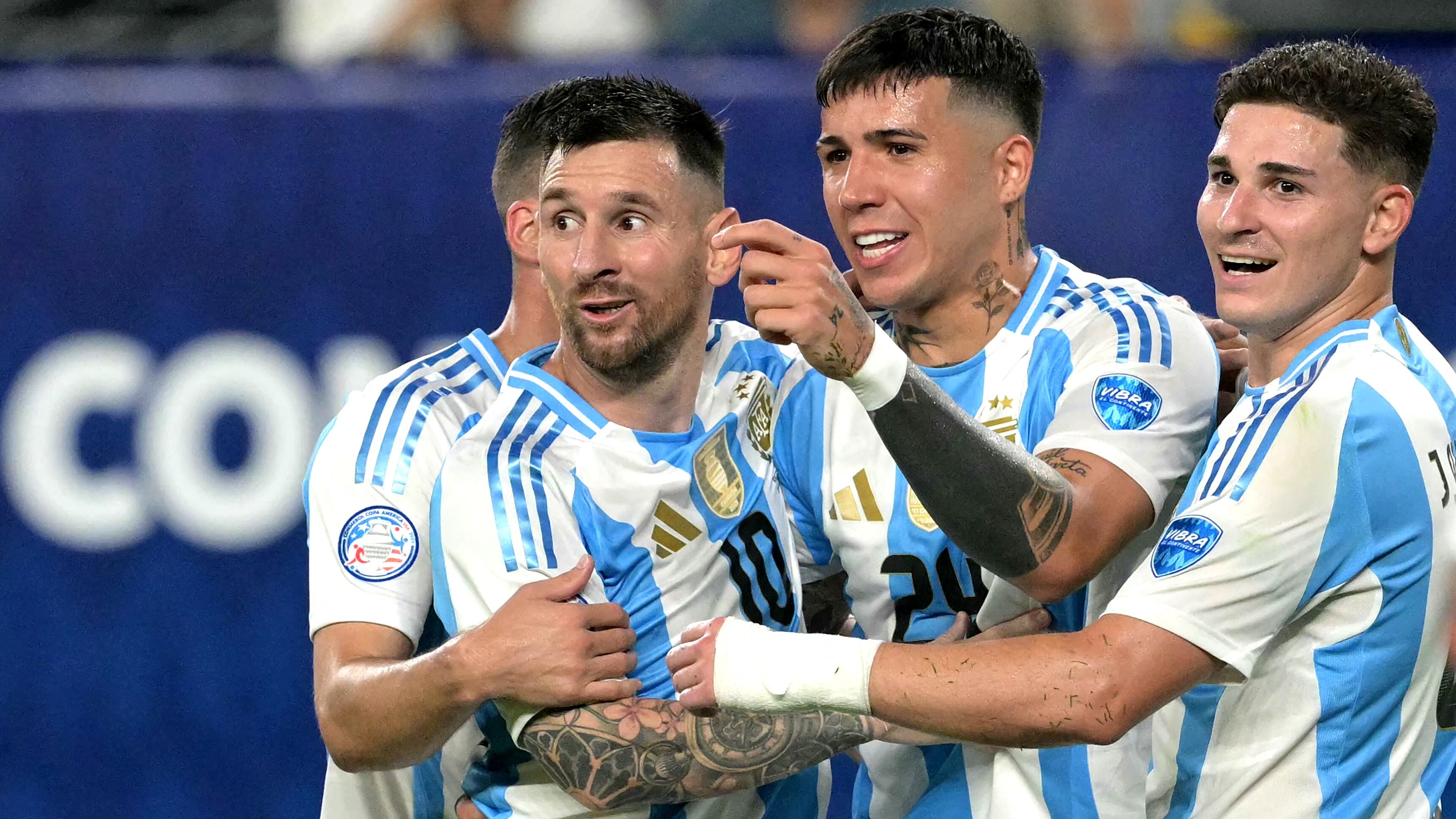 Argentina vs Canadá - semifinal - Copa América 2024.