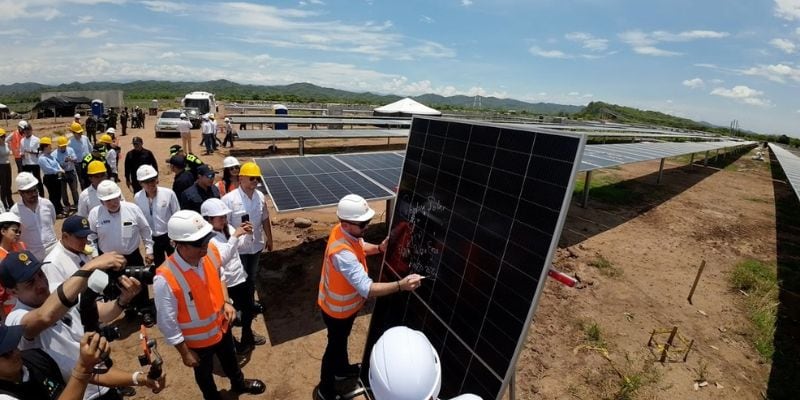 El parque solar Puerta de Oro cuenta con un buen avance