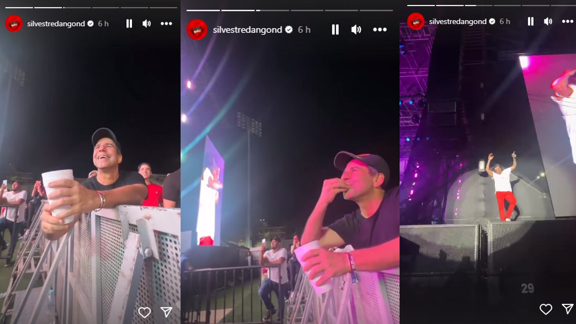 Alex Char en concierto de Silvestre Dangond.