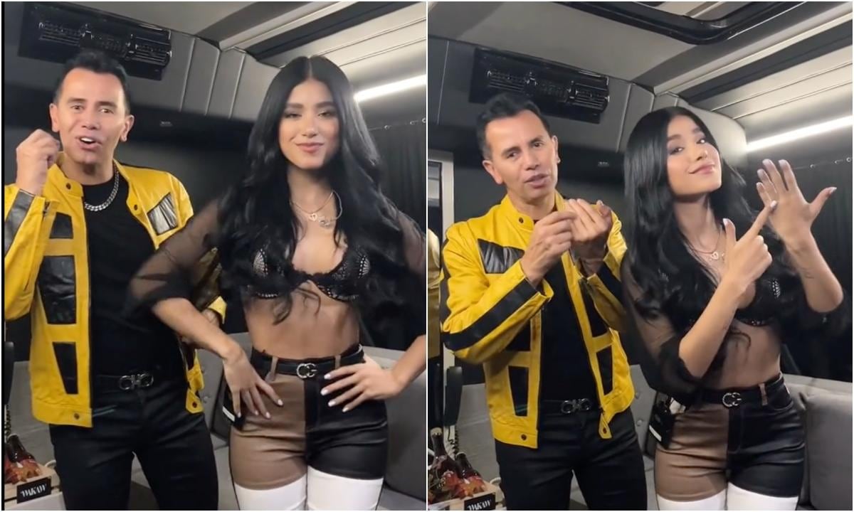 Jhonny Rivera y Jenny López