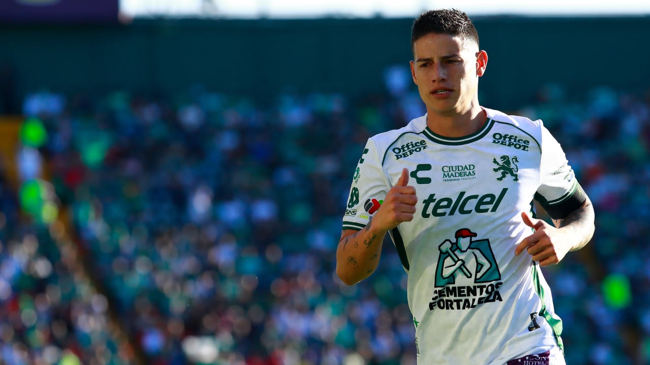 James Rodríguez se pierde el Club León vs. Monterrey por Liga MX.