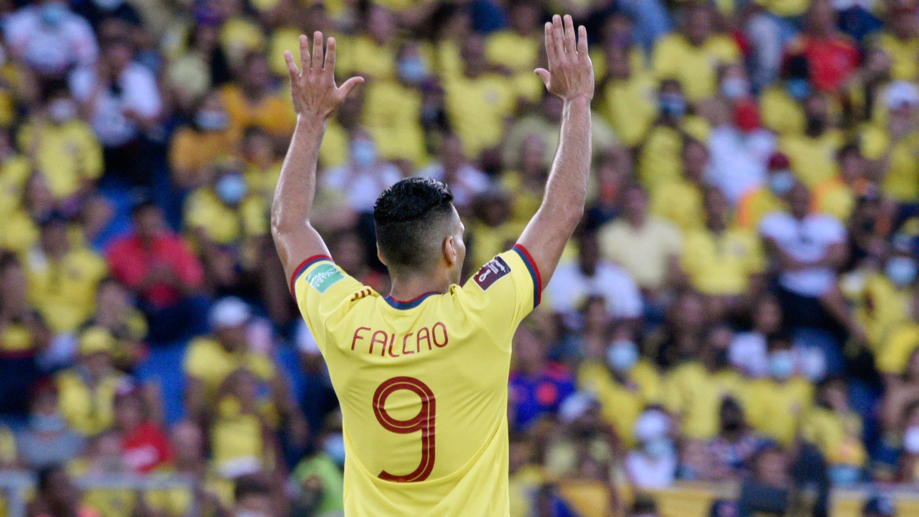 Falcao en una de sus últimas presentaciones con la Selección Colombia.