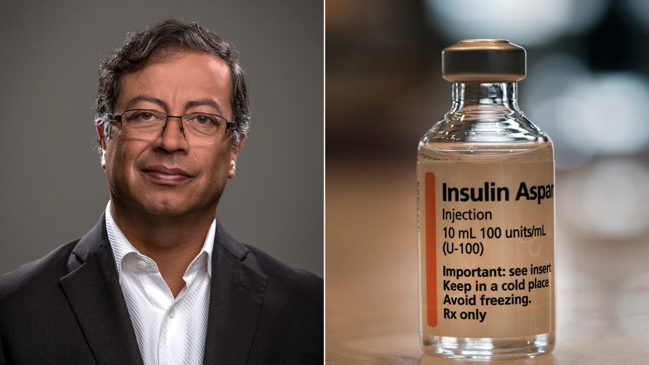 El presidente Gustavo Petro recibió críticas por sus comentarios sobre la insulina.