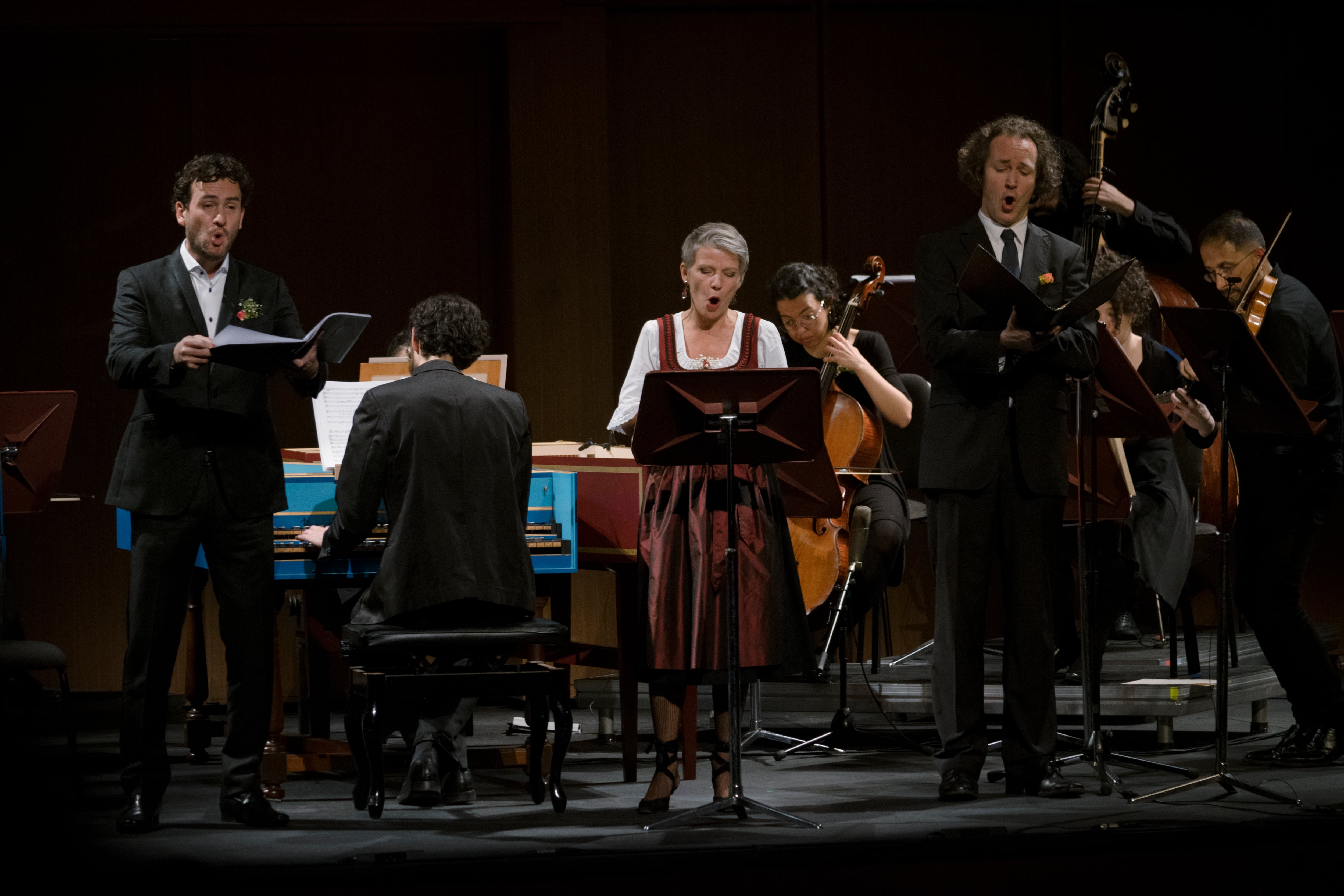 El Ensamble Barroco de Bogotá en acción.