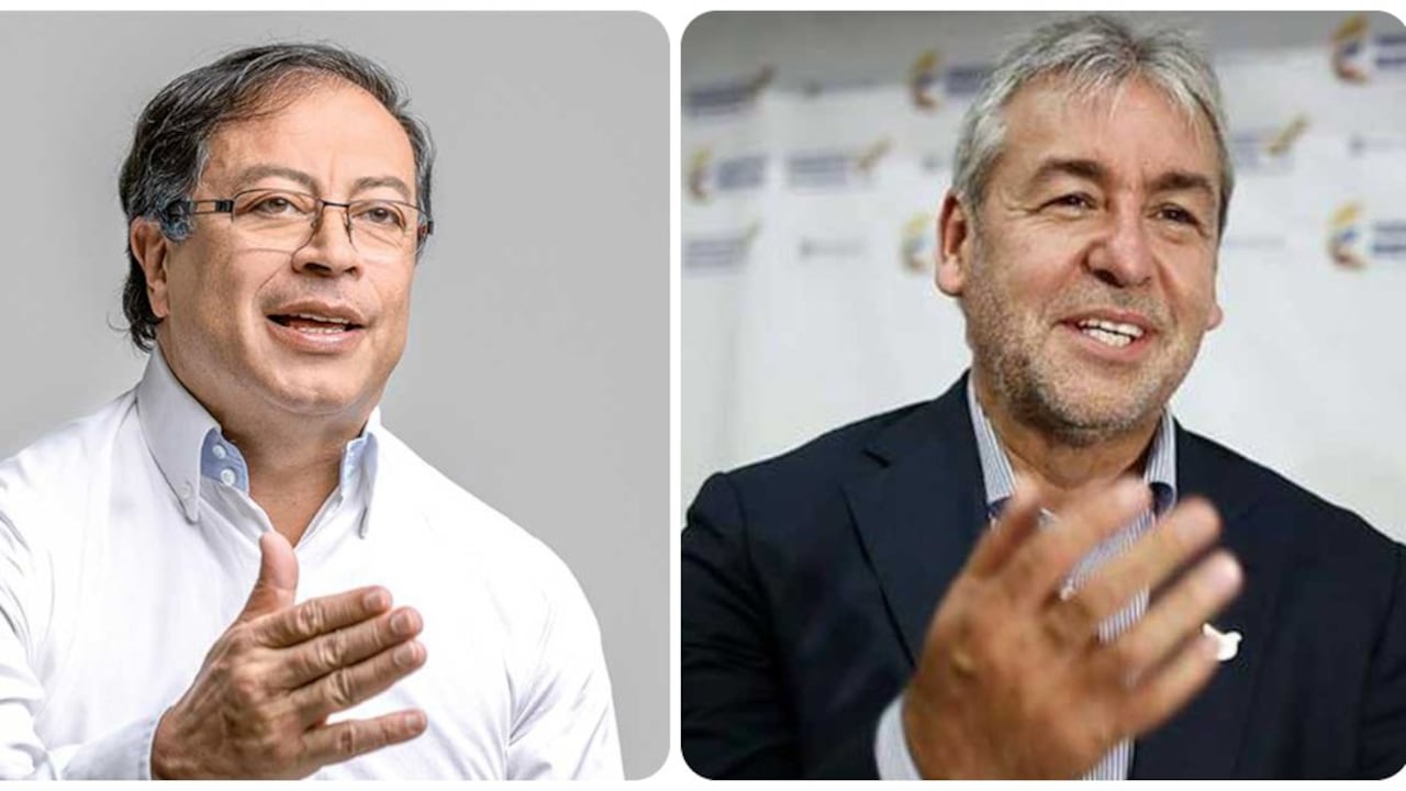 Gustavo Petro y Jorge Londoño