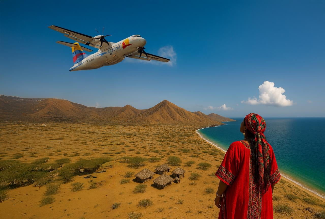 Satena llega por primera vez a La Guajira