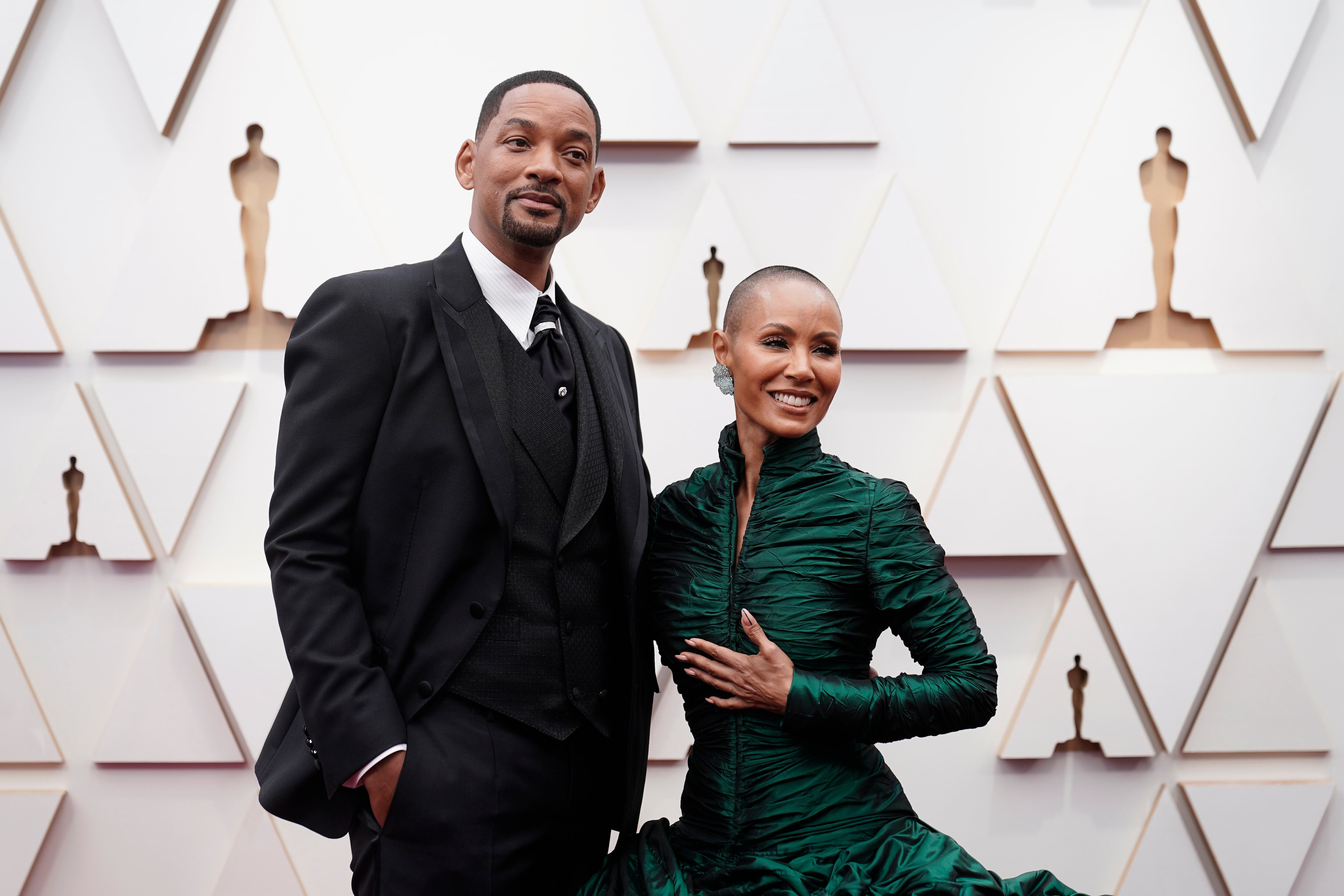 Will Smith, izquierda, y Jada Pinkett Smith l