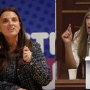 Karen Abudinén y Katherine Miranda