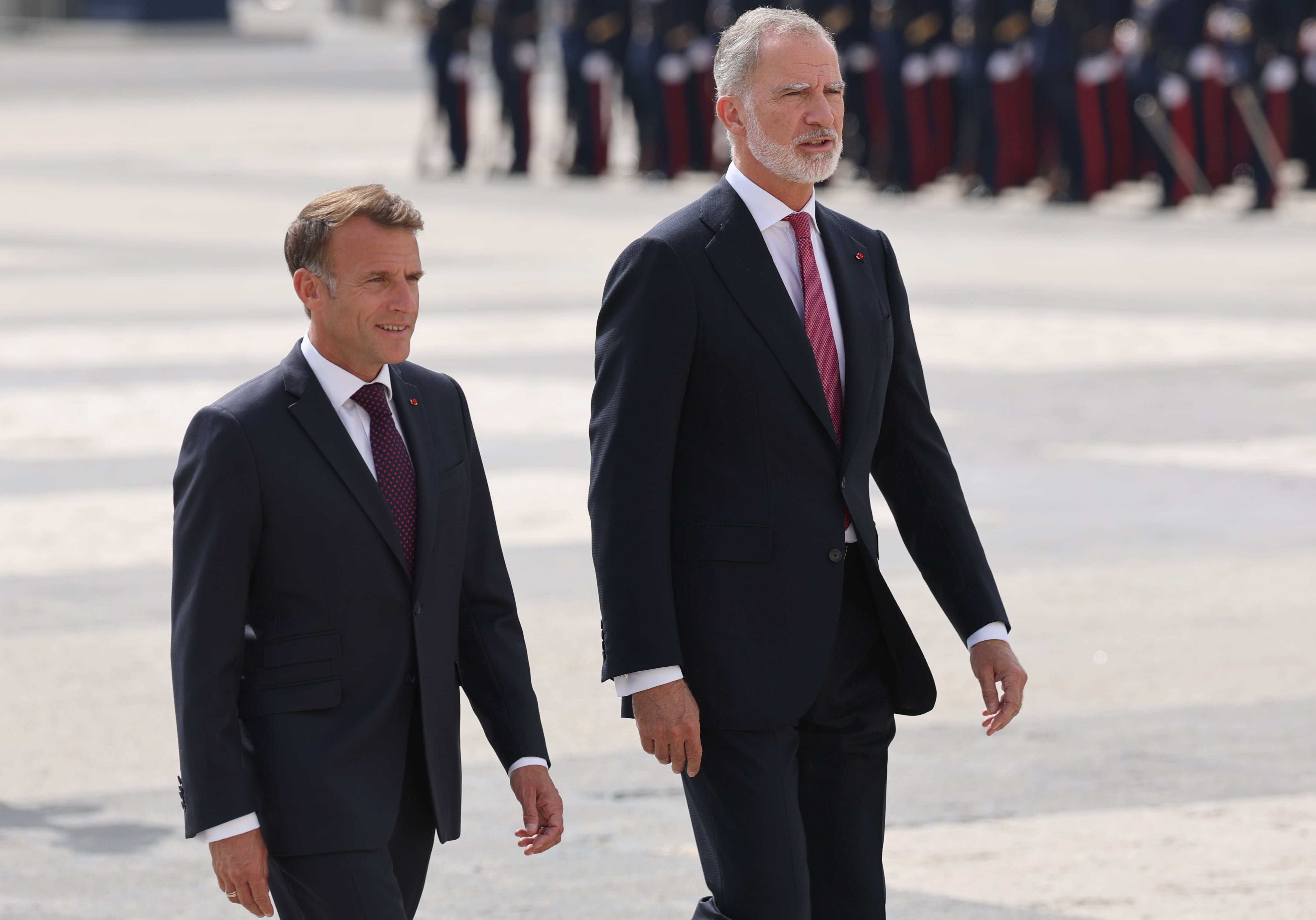 Macron y Felipe VI han desarrollado una relación política estrecha.