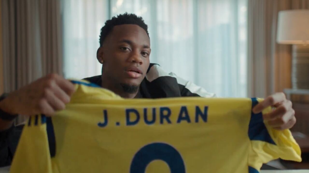 Jhon Jader Durán se convirtió en el jugador más caro de la historia tras su paso Al-Nassr