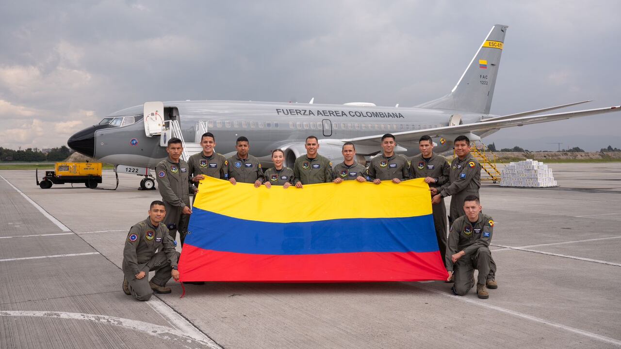 El vuelo llevará ayudas humanitarias a Palestina.