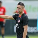 Rafael Santos Borré, delantero del Eintracht Frankfurt.