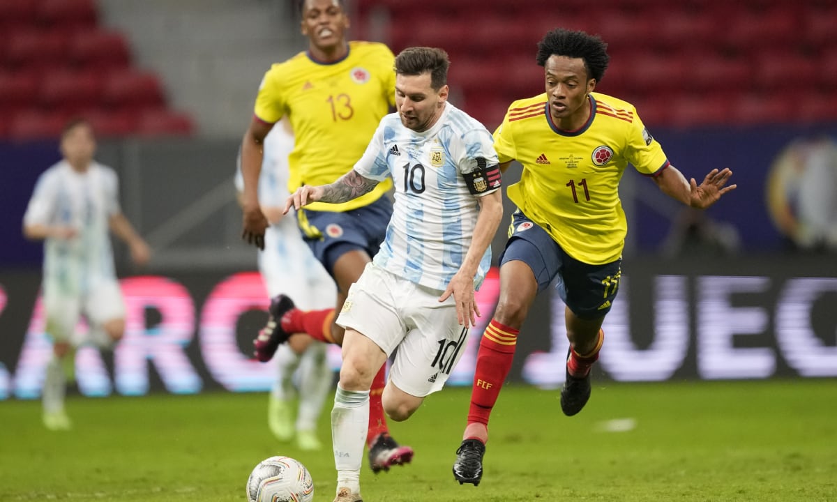 Argentina vs. Colombia - Copa América. Foto: AP/Andre Penner