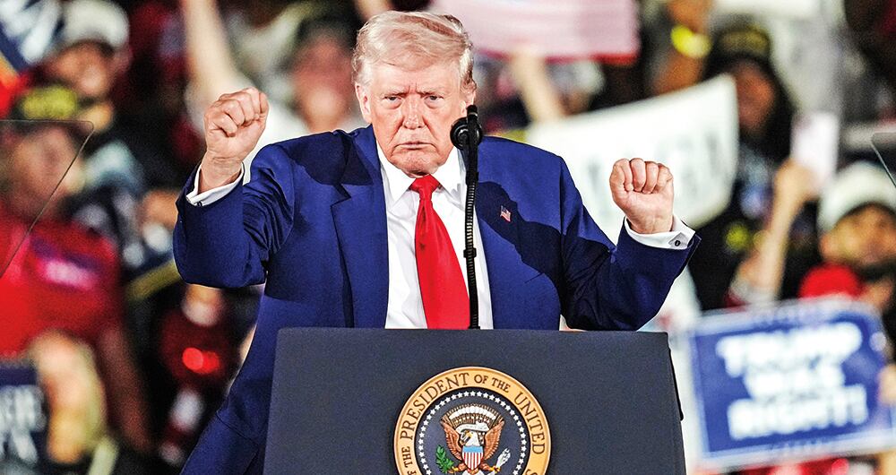 El presidente Donald Trump ha consolidado su influencia global en los primeros tres meses del gobierno.