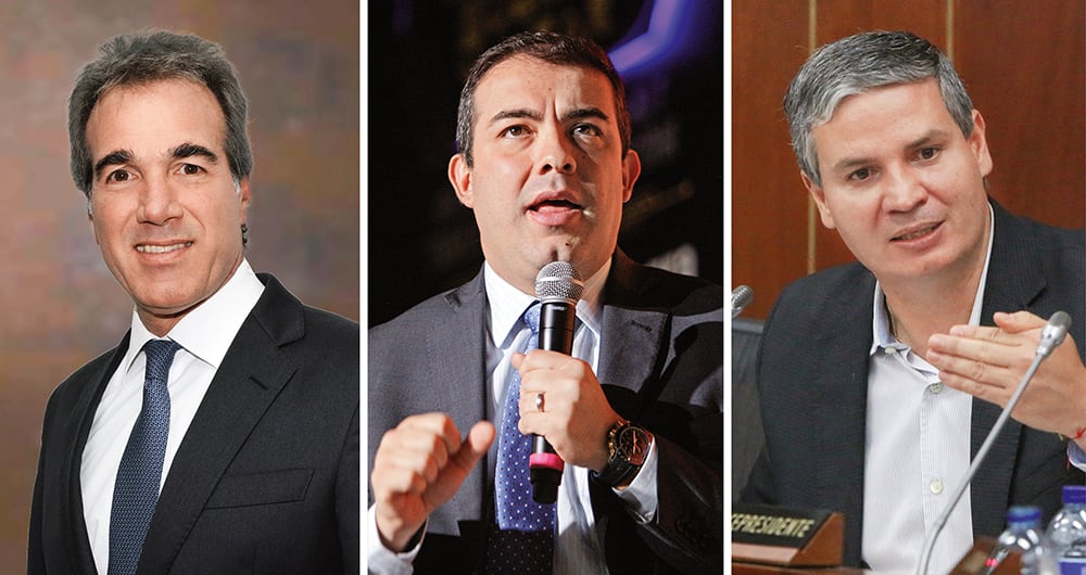    Los senadores Juan Samy Merheg, Carlos Abraham Jiménez y Juan Felipe Lemos han sido señalados en el escándalo.