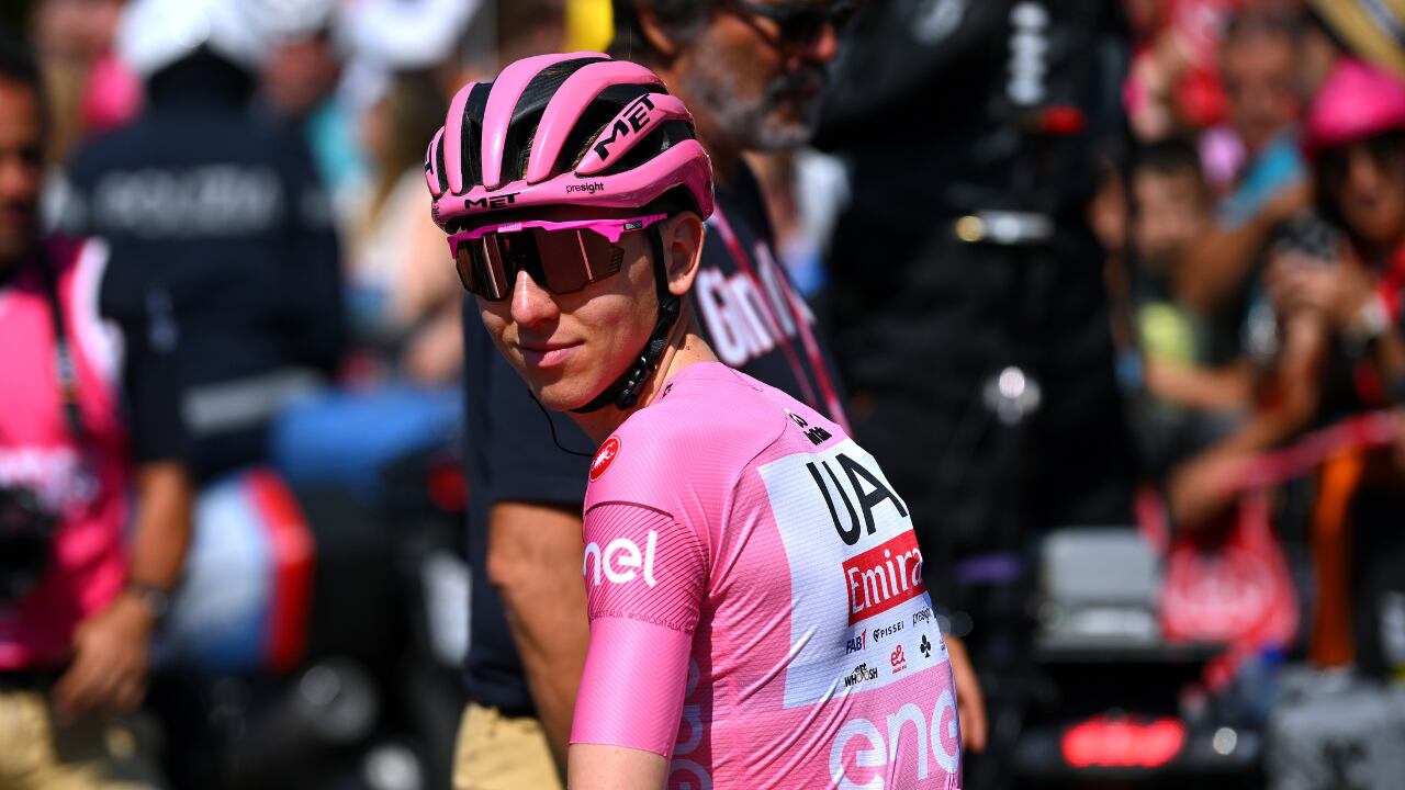 Tadej Pogačar está a días de conquistar el título del Giro de Italia 2024