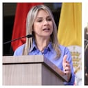 Vicky Dávila y Orlando José Serpa Teherán