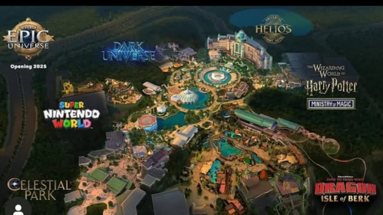Epic Universe 2025 abre sus puertas en mayo