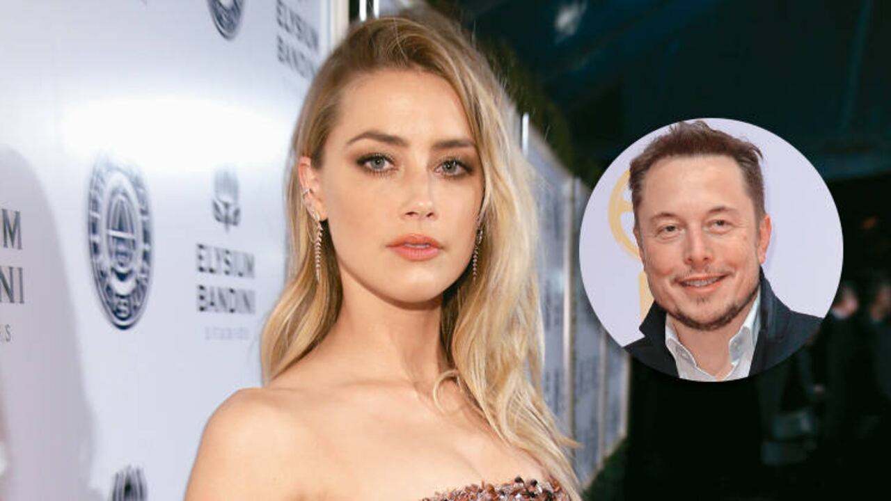 Amber Heard y Elon Musk